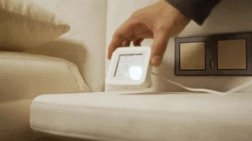 침실 호흡존 센서 놓기